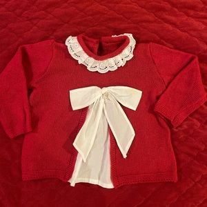 Foque sweater - Spanish brand - red color - 18 months